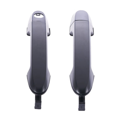 Set of 4 Outer Door Handles for Hyundai Santa Fe (2005–2012) Black