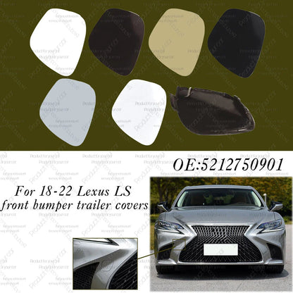 Front Bumper Hook Eye Cover Trim Cap for Lexus LS350 LS500h (2018–2022)