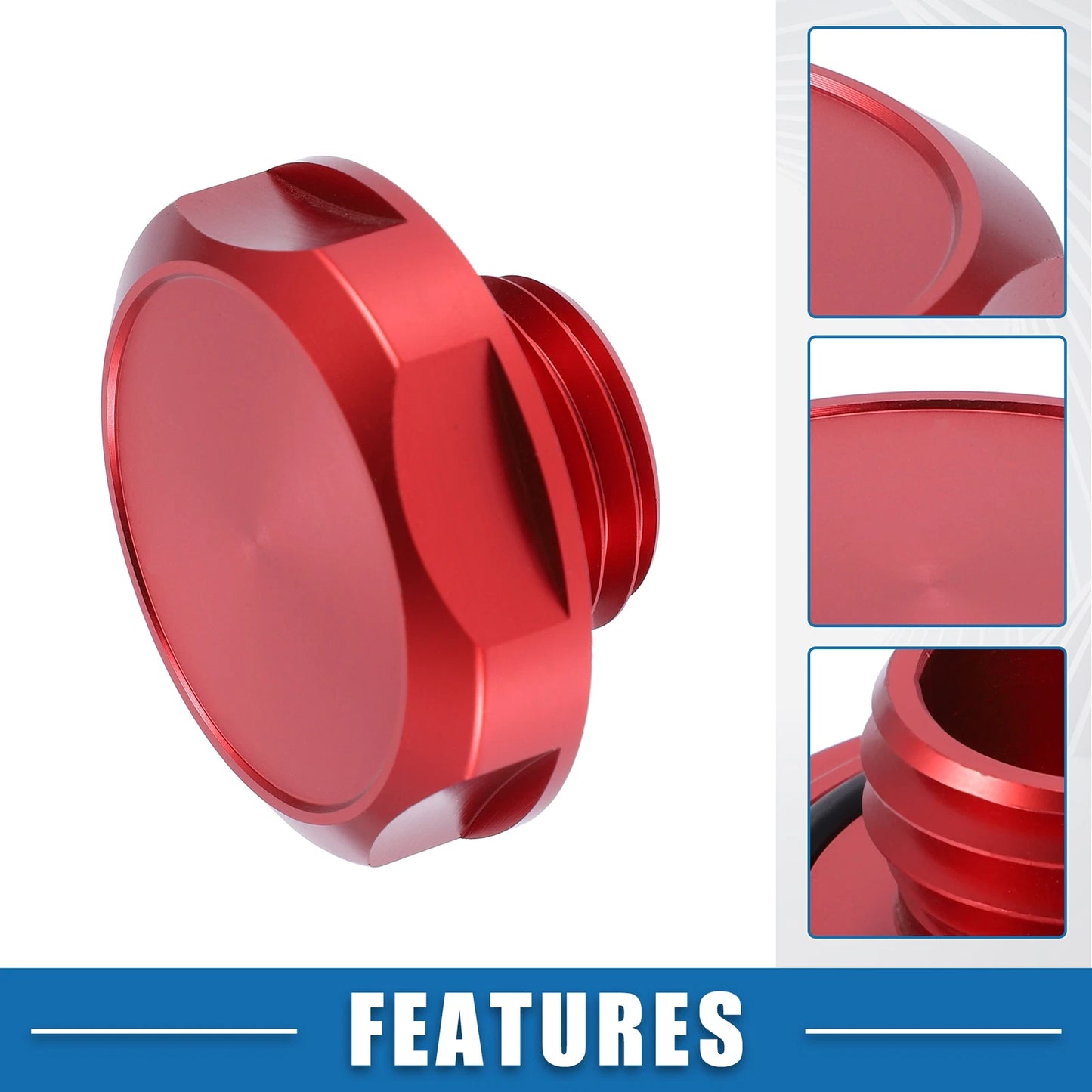 Oil Filler Cap for Nissan (Most Models) - Modified Red