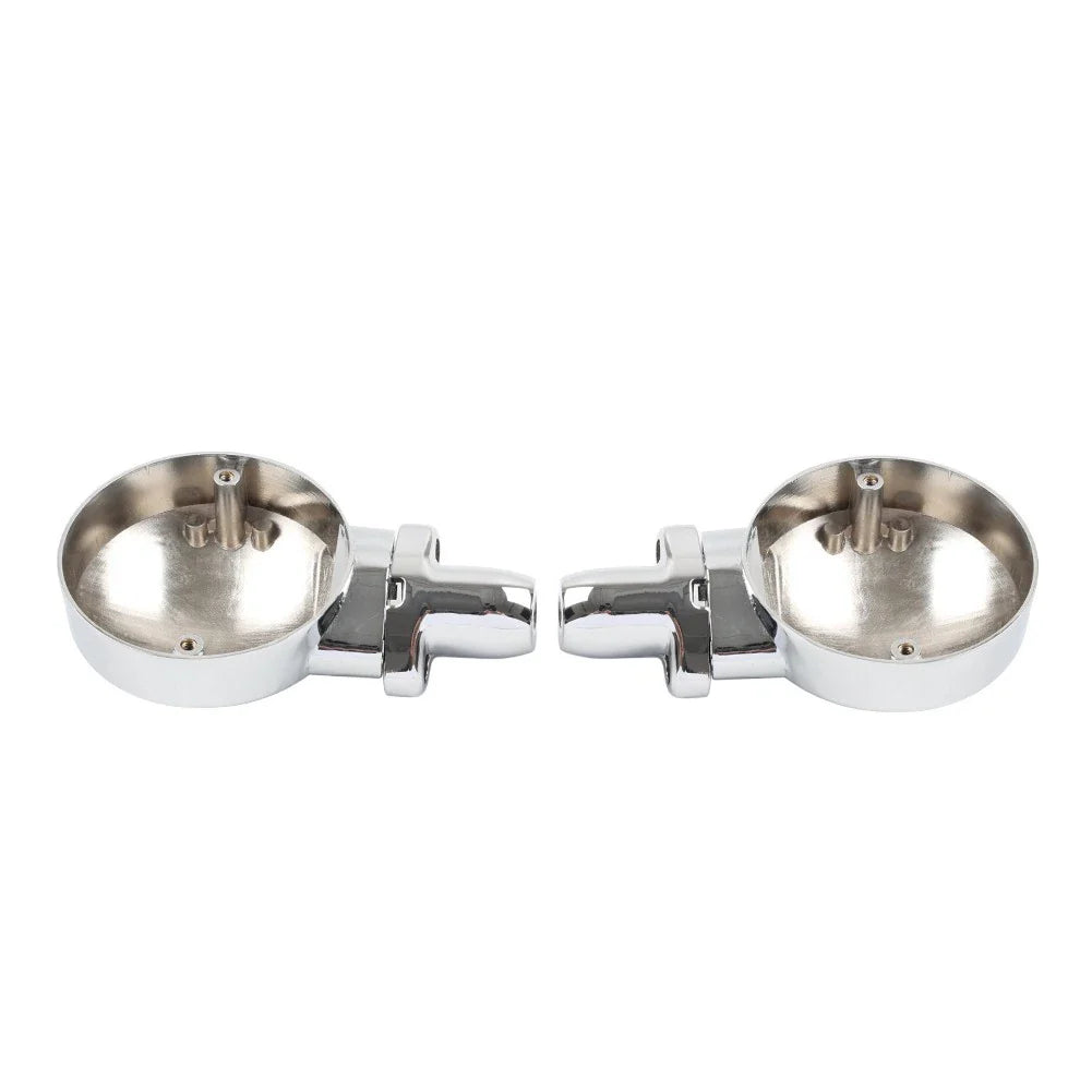 Chrome Front Turn Signal Housing Bracket for Harley Sportster, Street Glide (2004-2023)