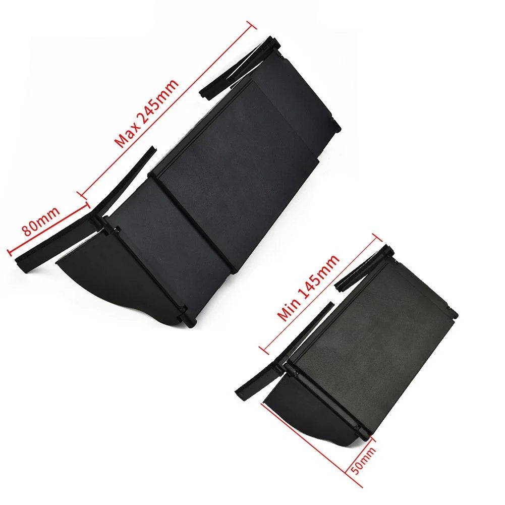 Car Navigator Sun Shade Anti-reflections Adjustable Visor Sunshade for Car