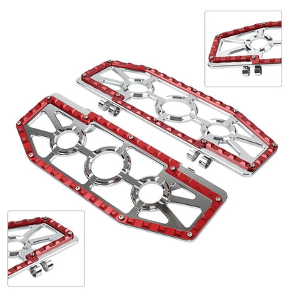 Rider Driver Floorboards Foot Pegs for Harley Electra Glide FLHT FLHTC (1996–2023)