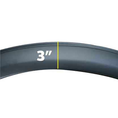 3" Slim Fender Flares for Ford Ranger T6 PXL XLT XLS Wildtrak (2015-2018)