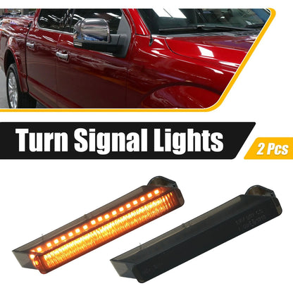 2X Turn Signal Lights for Ford F-150, Lincoln (2004–2008) 4L3Z-13B374AA Amber