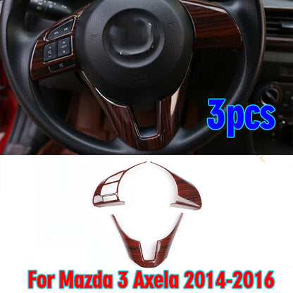 Front Steering Wheel Frame Cover Trim for Mazda 3 Axela (2014–2016)