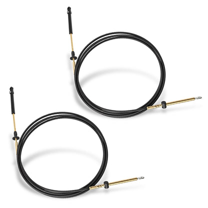 2X Throttle Shift Remote Control Cable for Johnson Evinrude OMC (1979–1994)