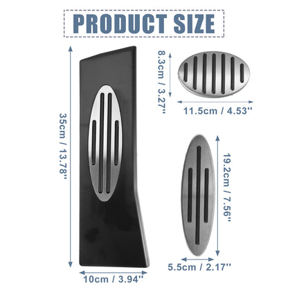 3pcs Accelerator & Brake Pedal Cover Kit for Mini Cooper JCW F54 (2015–2023)