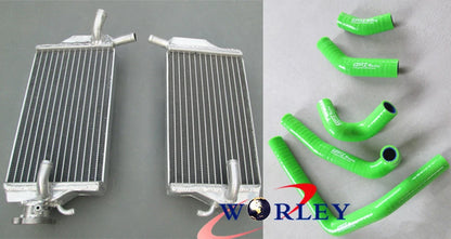 Aluminum Radiator + Hose for Honda CR250R (2002–2004)