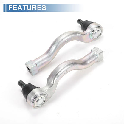 2pcs Front Outer Tie Rod Ends for Mitsubishi Montero (2001–2006) No. ES800448