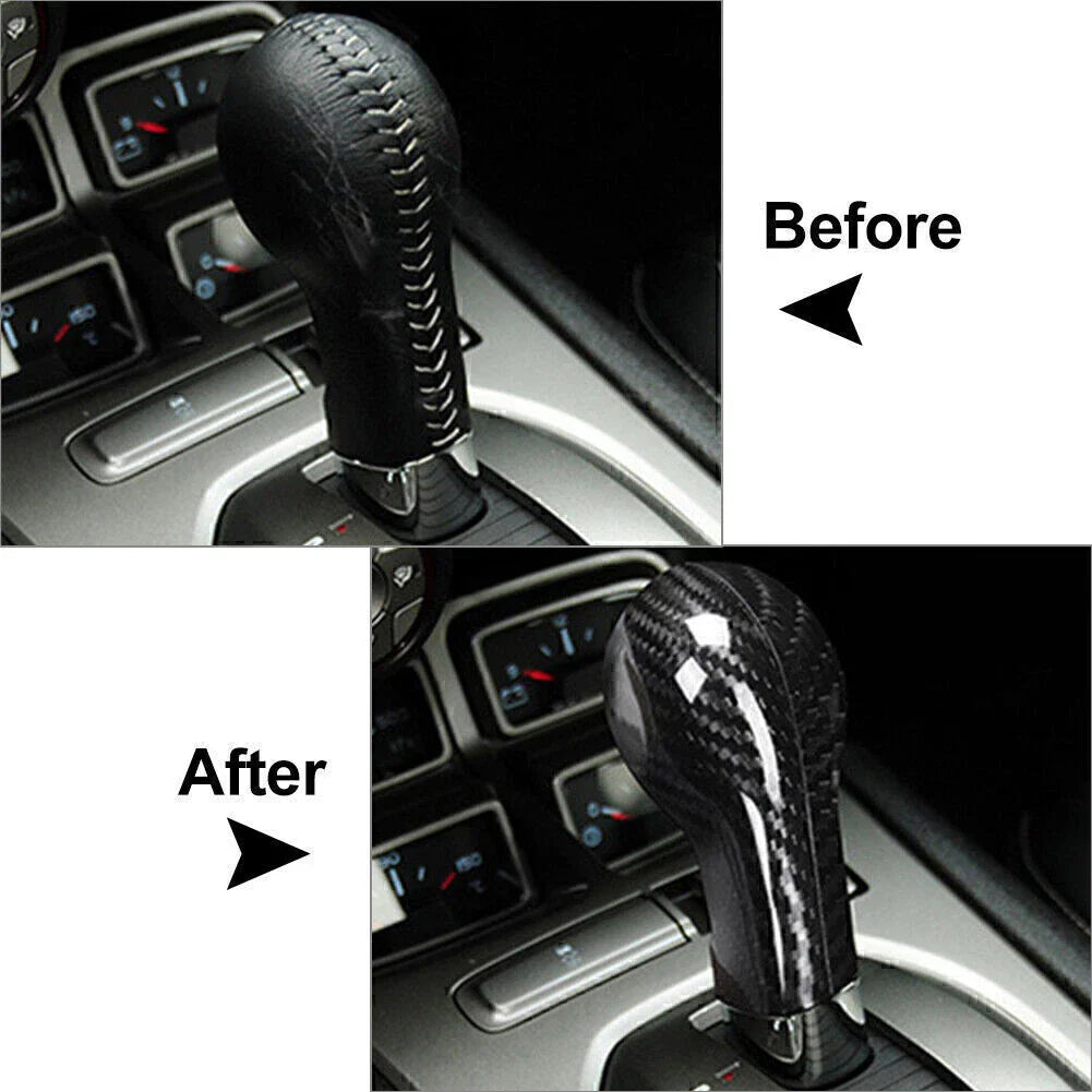 Carbon Fiber Shift Knob Cover for Chevrolet Camaro (2010-2015)