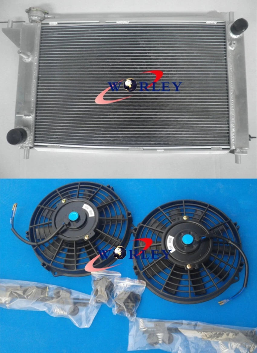 3 Row Aluminum Radiator with Fan for Ford Mustang GT/GTS/SVT (1994–1995)