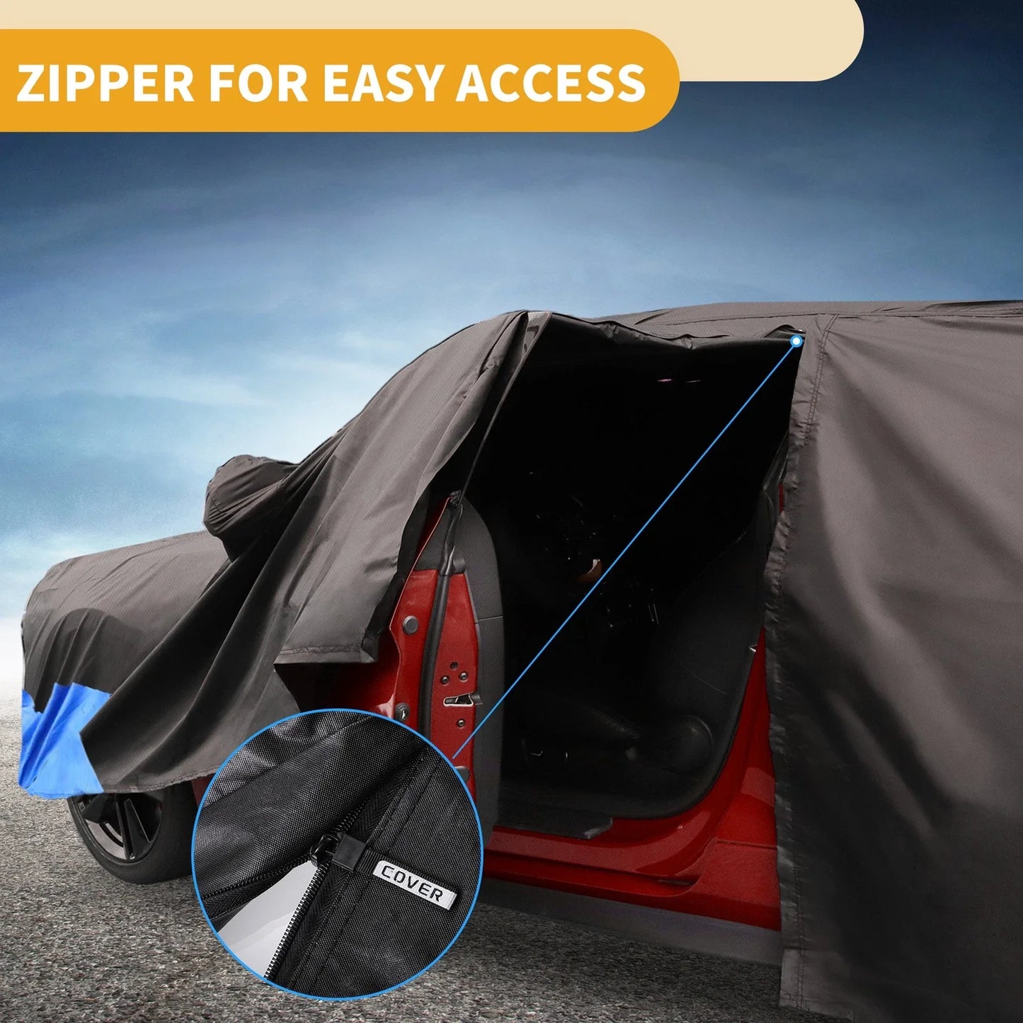 Waterproof Car Cover for Chevrolet Camaro (210D Oxford Cloth)