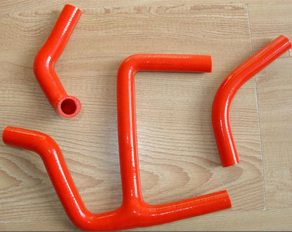 Aluminum Radiator & Red Hose Kit for Suzuki RMZ450 (2008-2015)