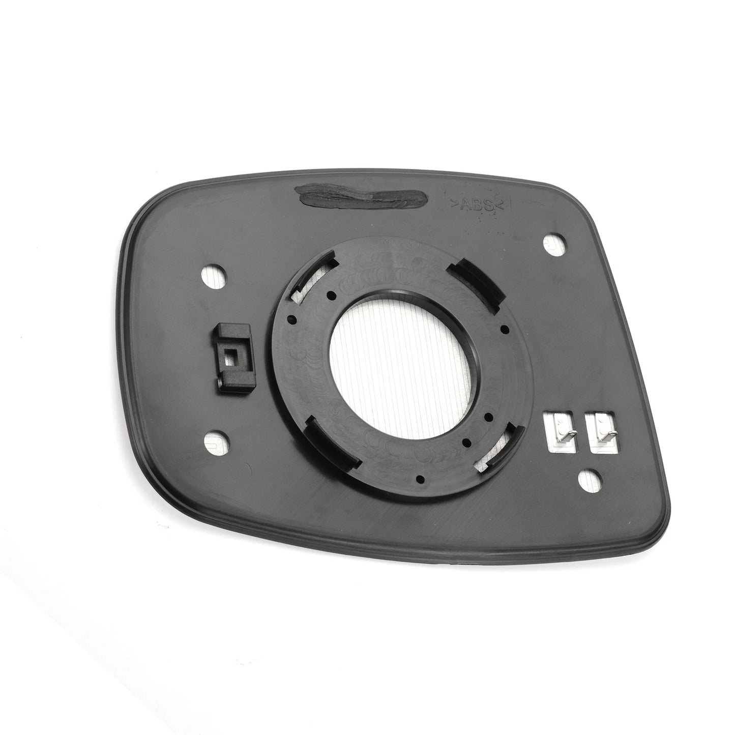 Heated Left Side White Mirror Glass for Hyundai I10 (2007–2010)