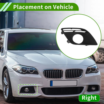 1 Pc Fog Light Grill for Volvo XC60 (2010–2016) No. 30763416 Black