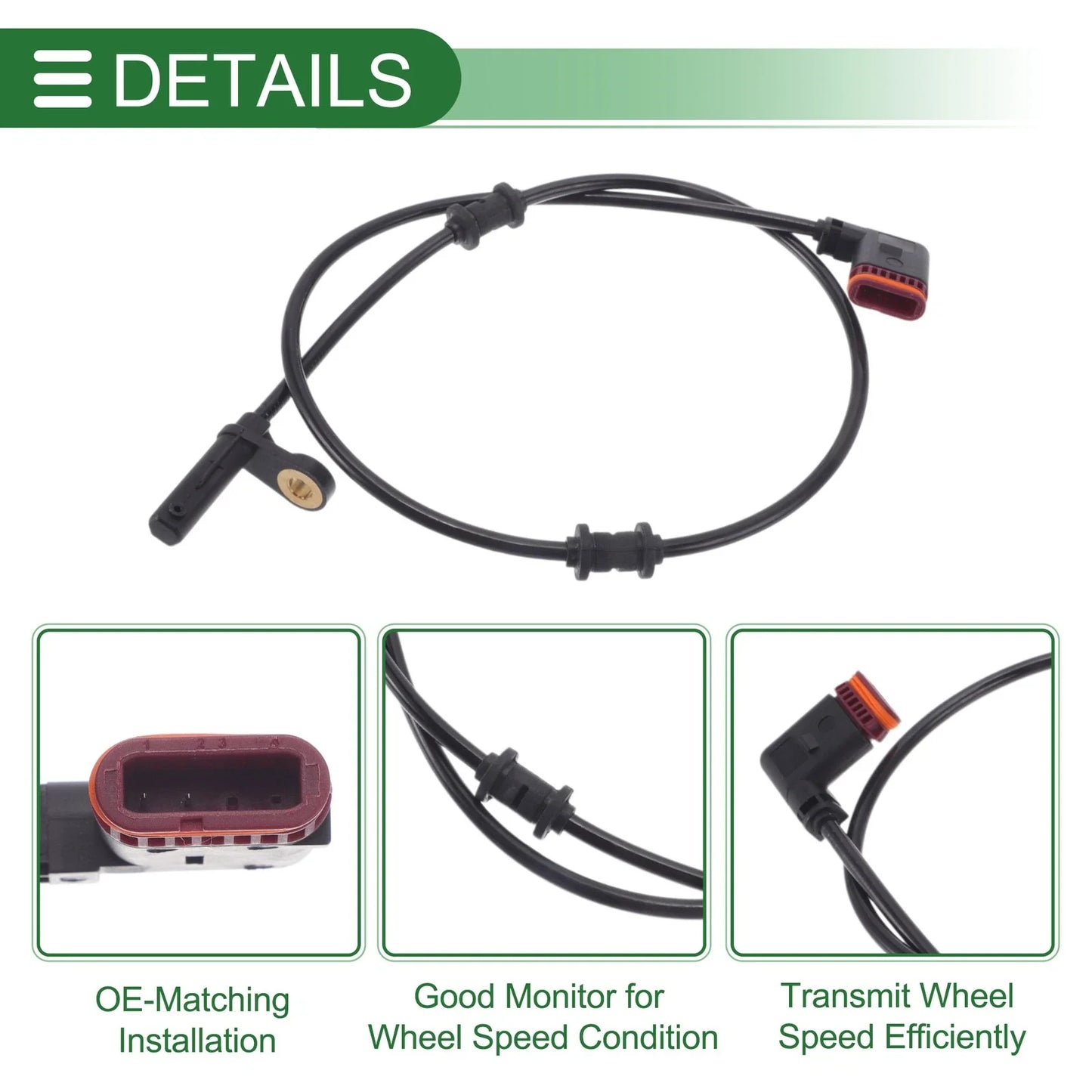 ABS Wheel Speed Sensor for Mercedes Benz E300 (2012-2014)