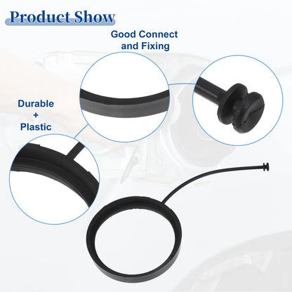 2X Fuel Tank Cap Tether Rope for Mercedes-Benz C230 (2000–2007) No.A2214700605