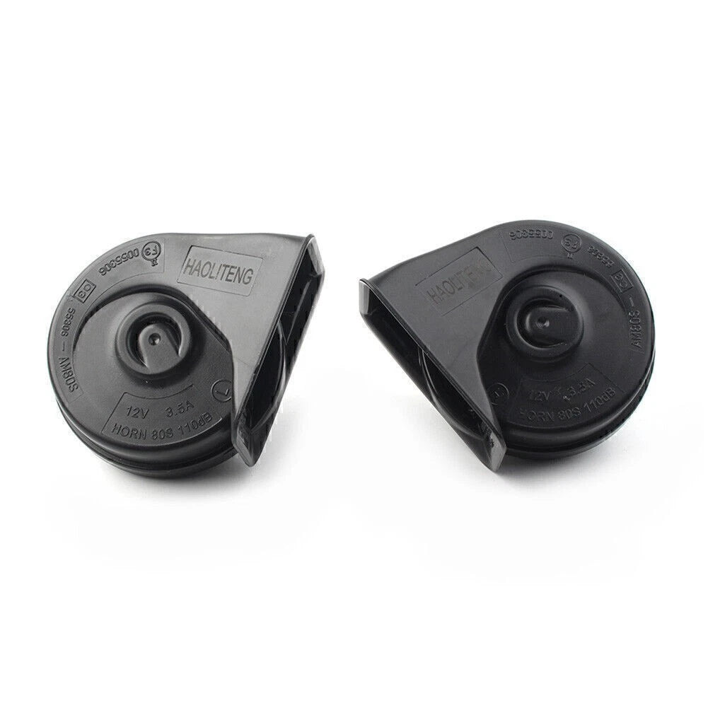 12V Snail Horn 125db Waterproof Dual Pitch for Honda Ford BMW (Universal)