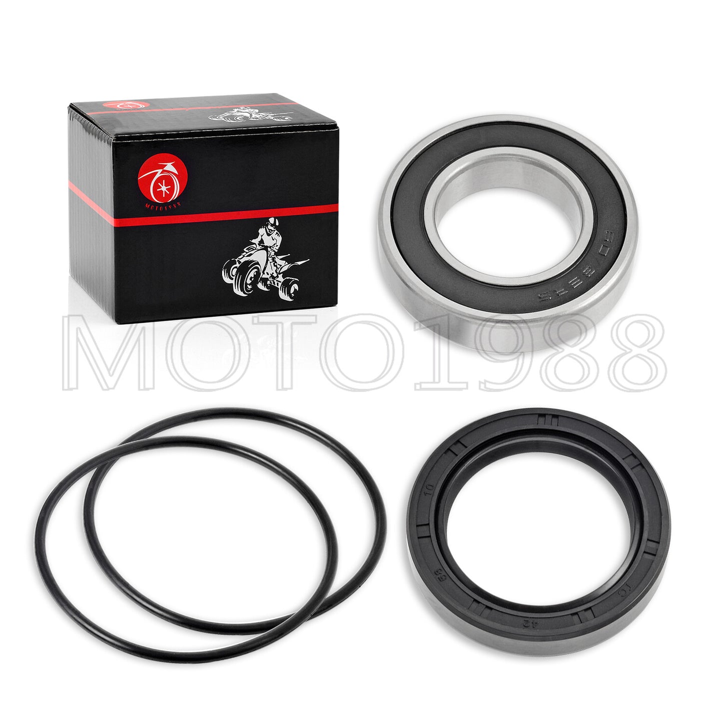 Rear Axle Brake Drum Wheel Seal Bearing Kit for Honda Foreman 500 (2005–2013)