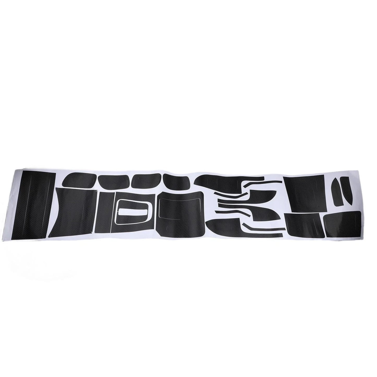 Interior Sticker Carbon Fiber Center Console Decals for Vehicle