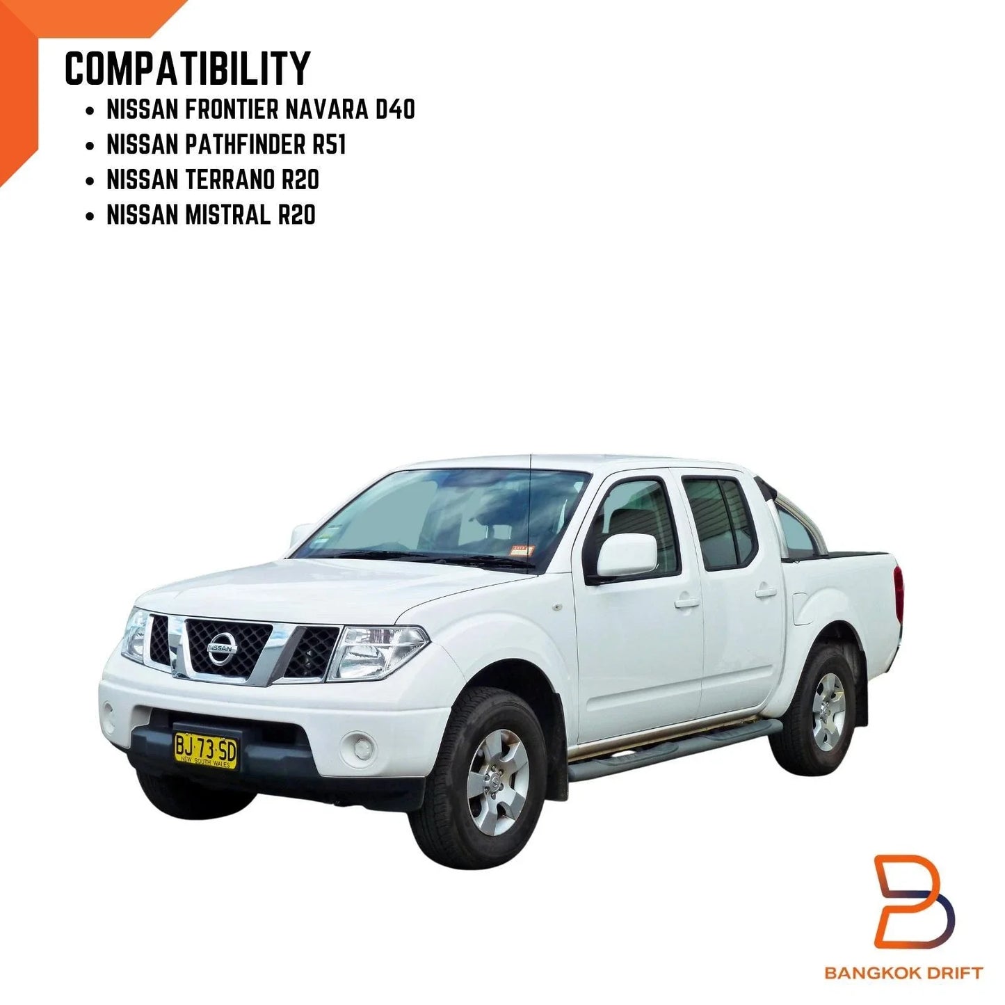55mm Windshield Washer Tank Cap for Nissan Navara D40 R51 (2005-2015)
