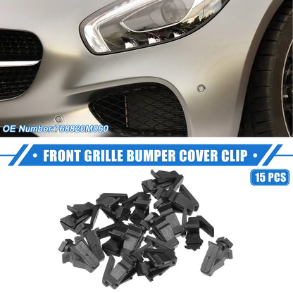 15 Pcs Front Grille Bumper Cover Clip for Nissan Altima (2002–2004)