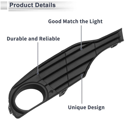 Left Front Fog Light Grill for BMW 320i (2013-2015)