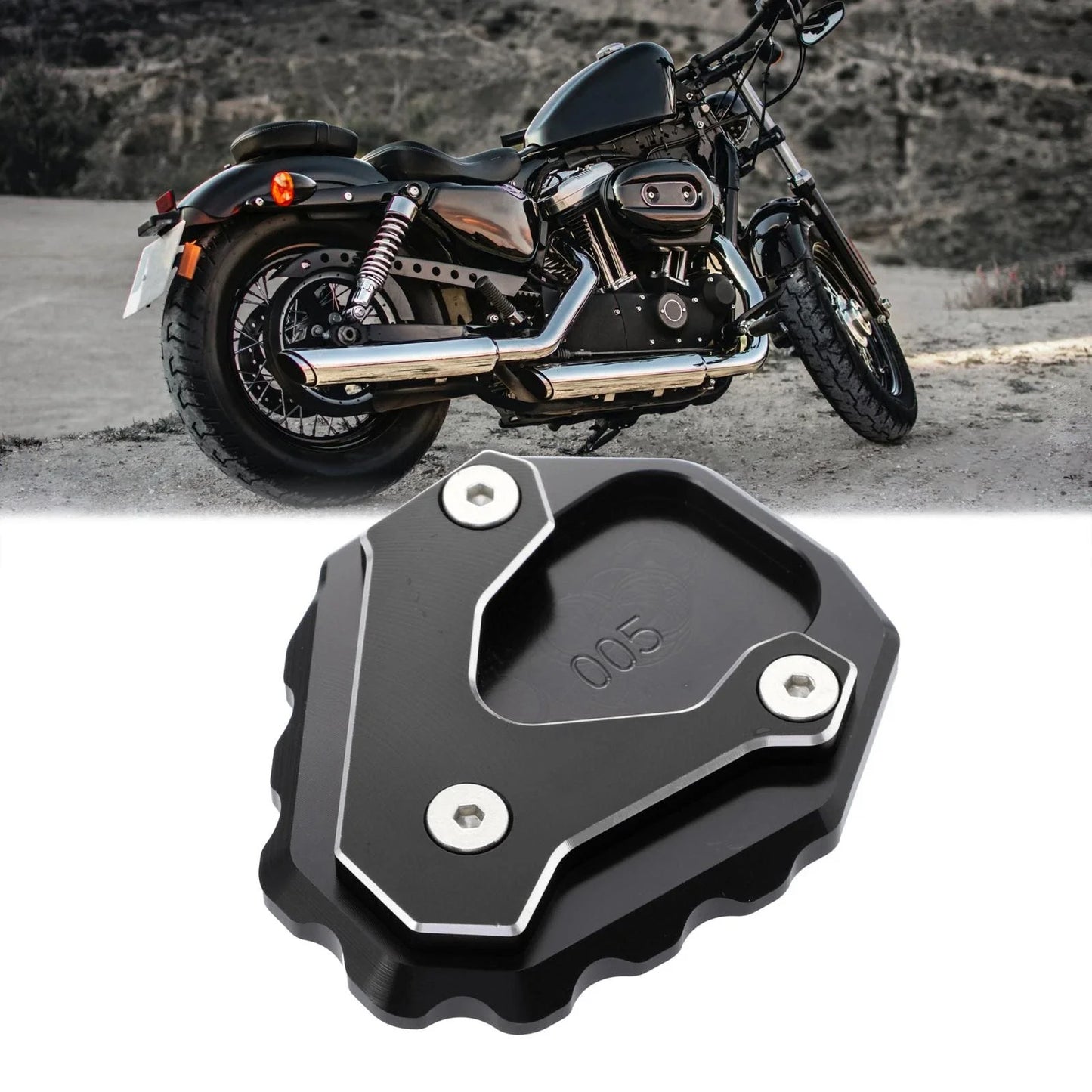 Kickstand Extension Pad for Honda CB500X (2013-2023)