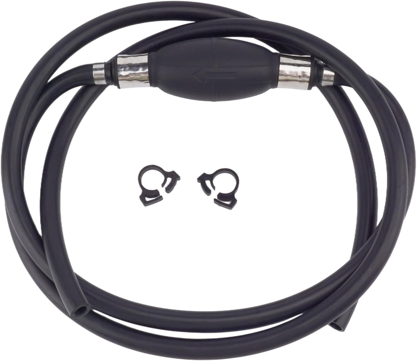 3/8" Fuel Hose Line Assembly with Primer Bulb for Marine Outboard Motors