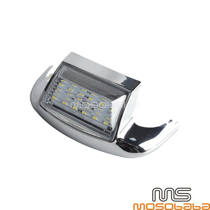 White LED Rear Fender Tip Light for Harley Softail FLSTC FLSTN FLHR FLHT