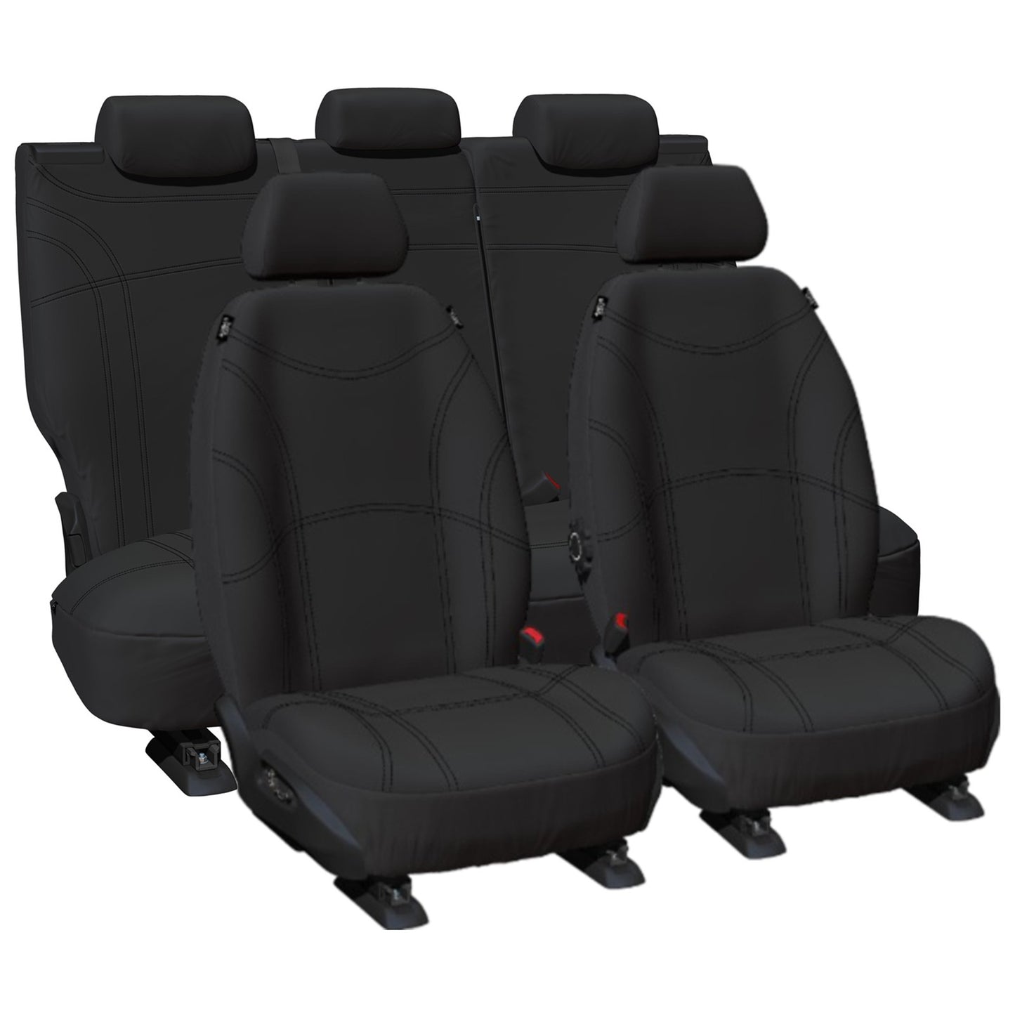 Set of 2 Neoprene Car Seat Covers for Suzuki Jimny (2019–2024)