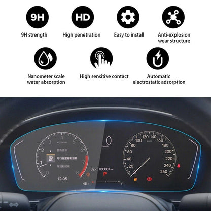1pcs Dash Screen Protector Ultra Clear Anti Glare for Honda Civic (2022–2023)