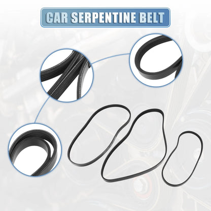 Serpentine Belt for Toyota Corolla Base Sedan (2003–2008) No. 1175001B00/11261736988