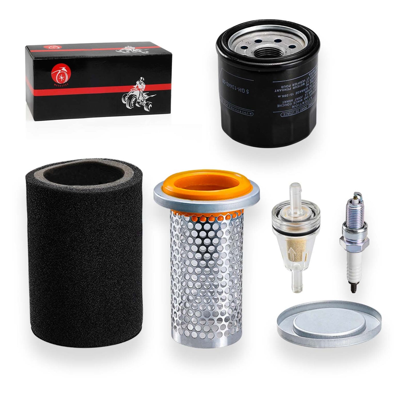 Air Filter & Oil Filter Kit for Yamaha Kodiak 400 450 (2006–2014)