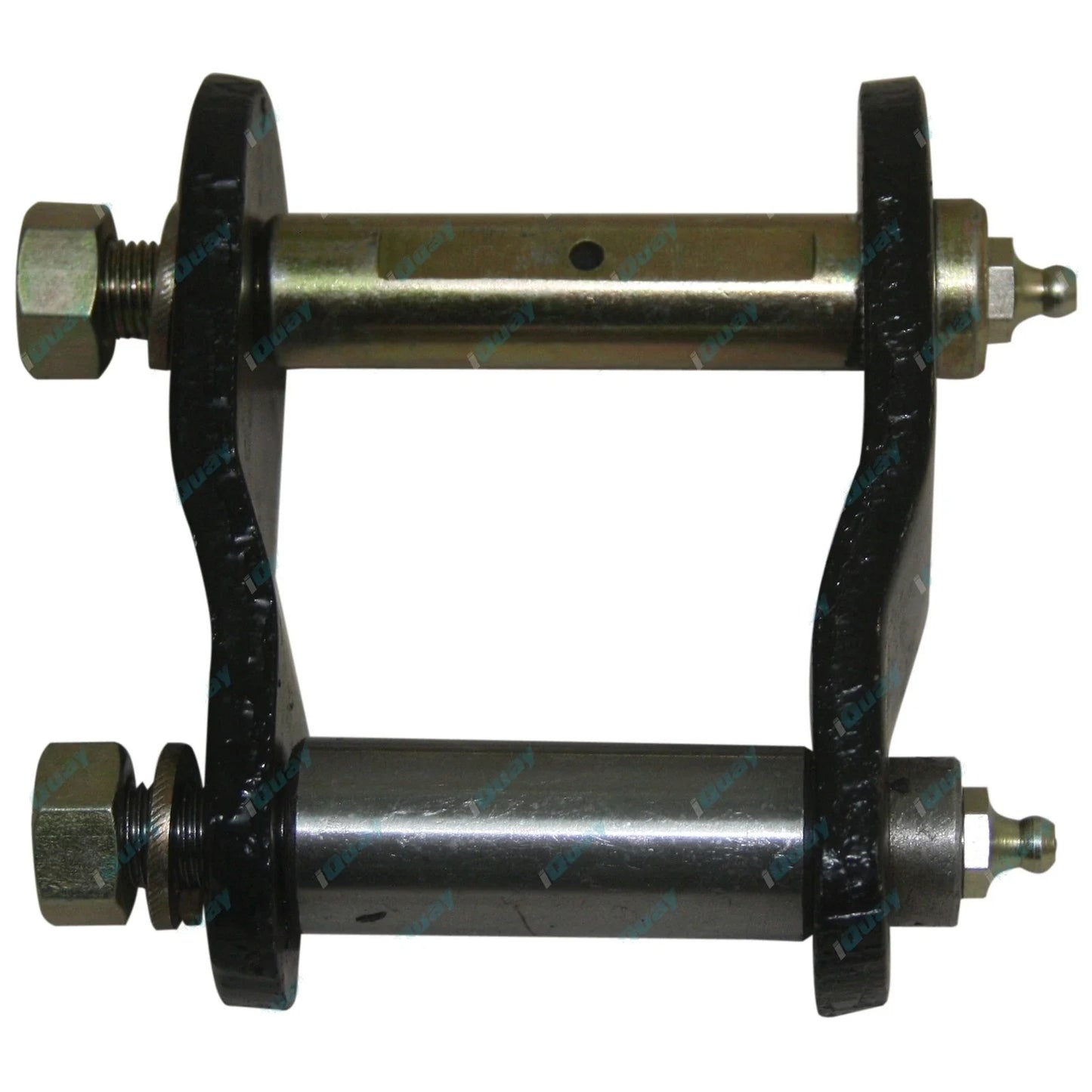 2 Front Greasable Suspension Shackles for Nissan Patrol MK & Retrofit MQ Models