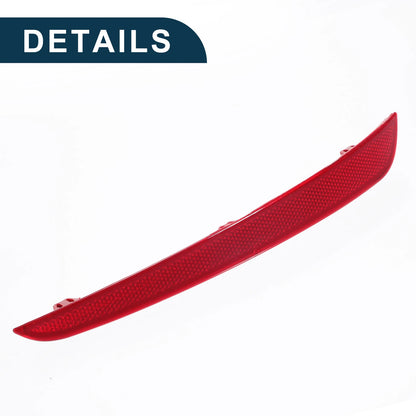 Rear Left Bumper Reflector No. 63147388765 for BMW M5 (2018–2020) Red