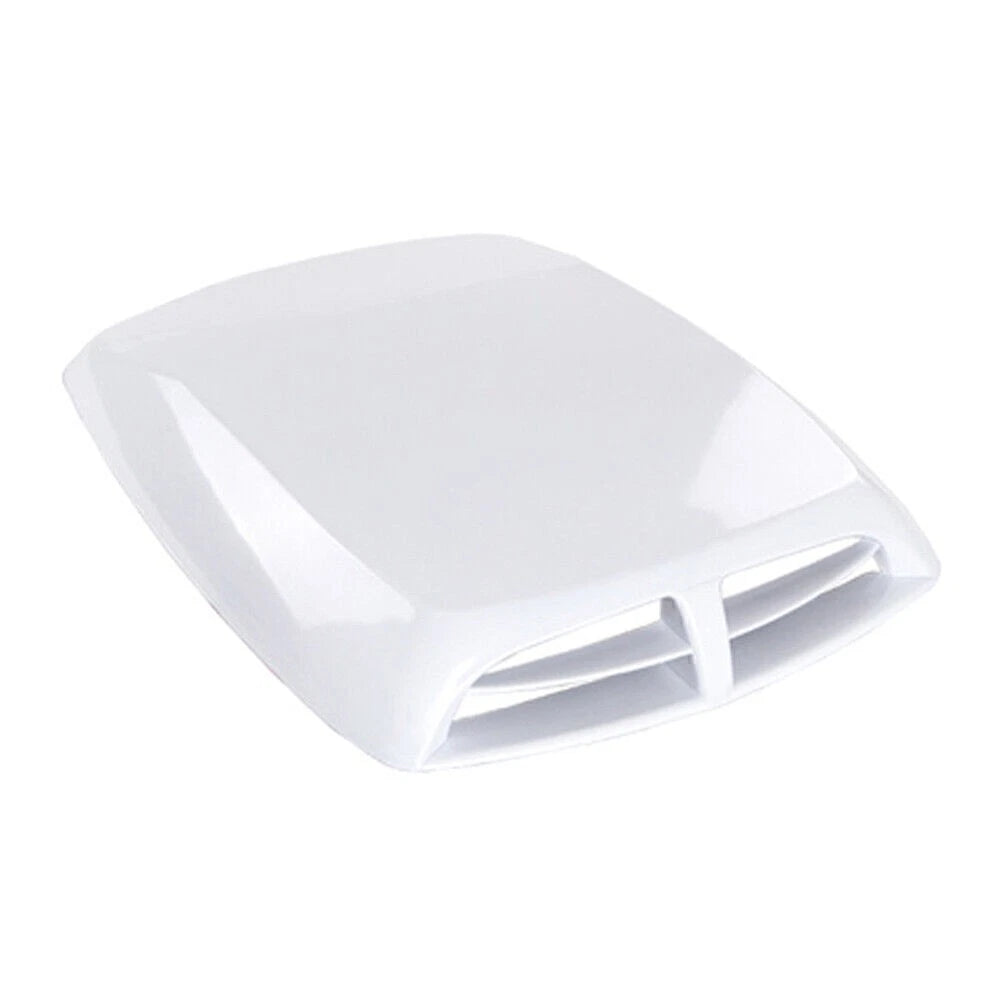 Universal Black Air Flow Intake Hood Scoop Vent Cover