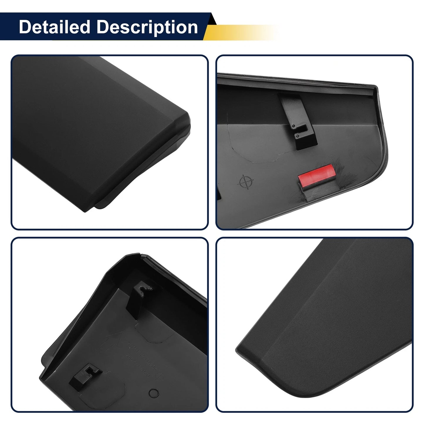 Door Side Lower Trim Garnish No. 7507710011 for Toyota C-HR (2017–2023)