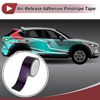 Pinstripe Tape 50mmx8.5m for Car Motorcycle Boat - Purple