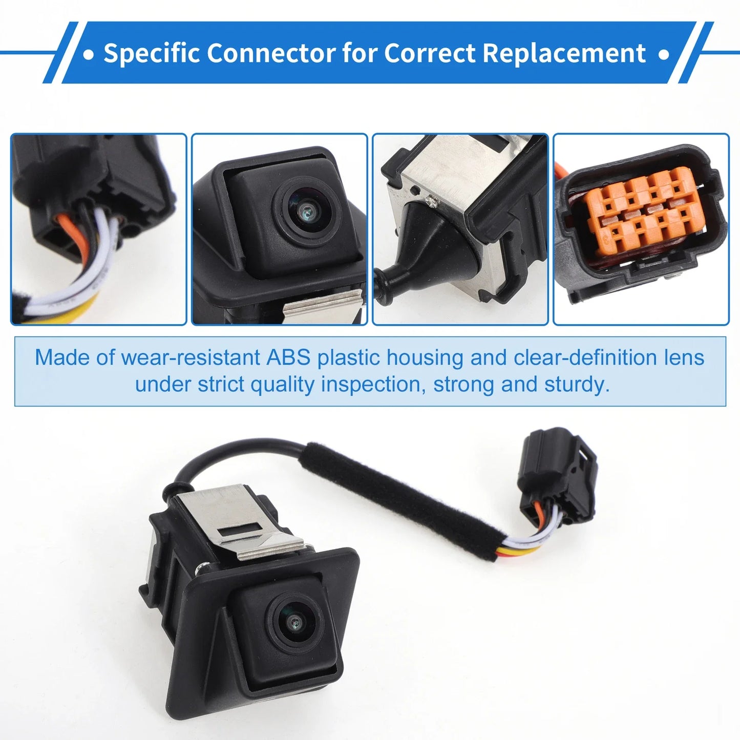 Rear View Camera 120-180° for Hyundai I40 (2011-2014)