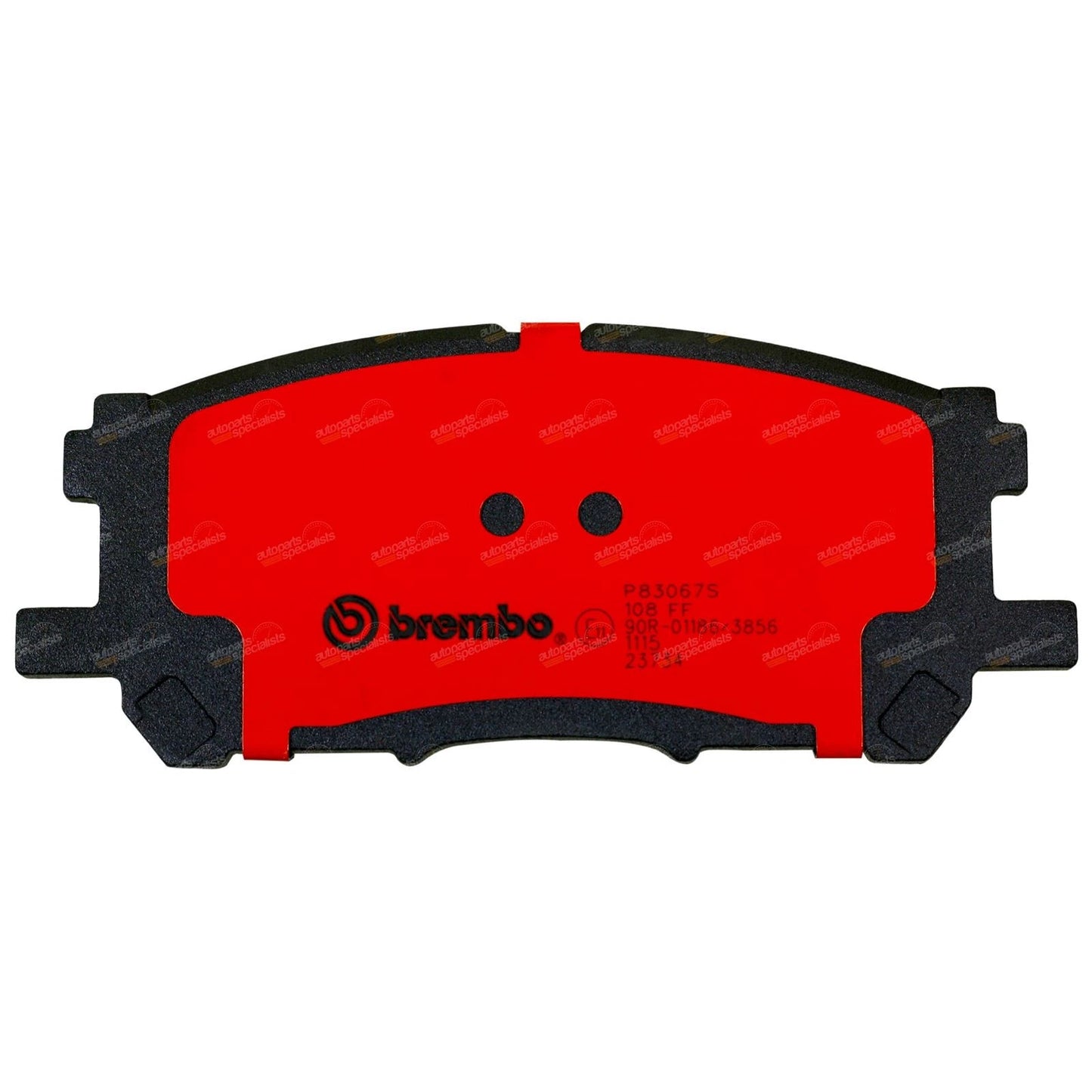 Set of 4 Brembo Front Disc Brake Pads for Lexus RX330 (2003–2005)
