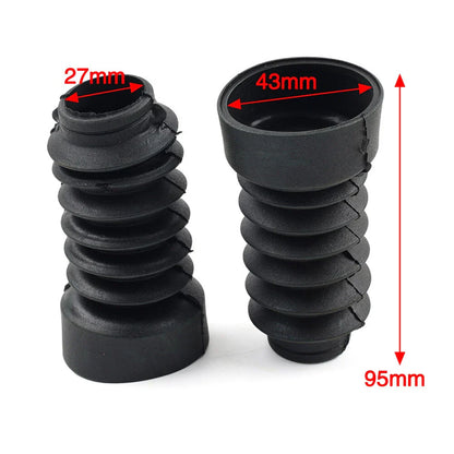 Rubber Fork Dust Cover Gaiters Boots for JOG50 JOG90
