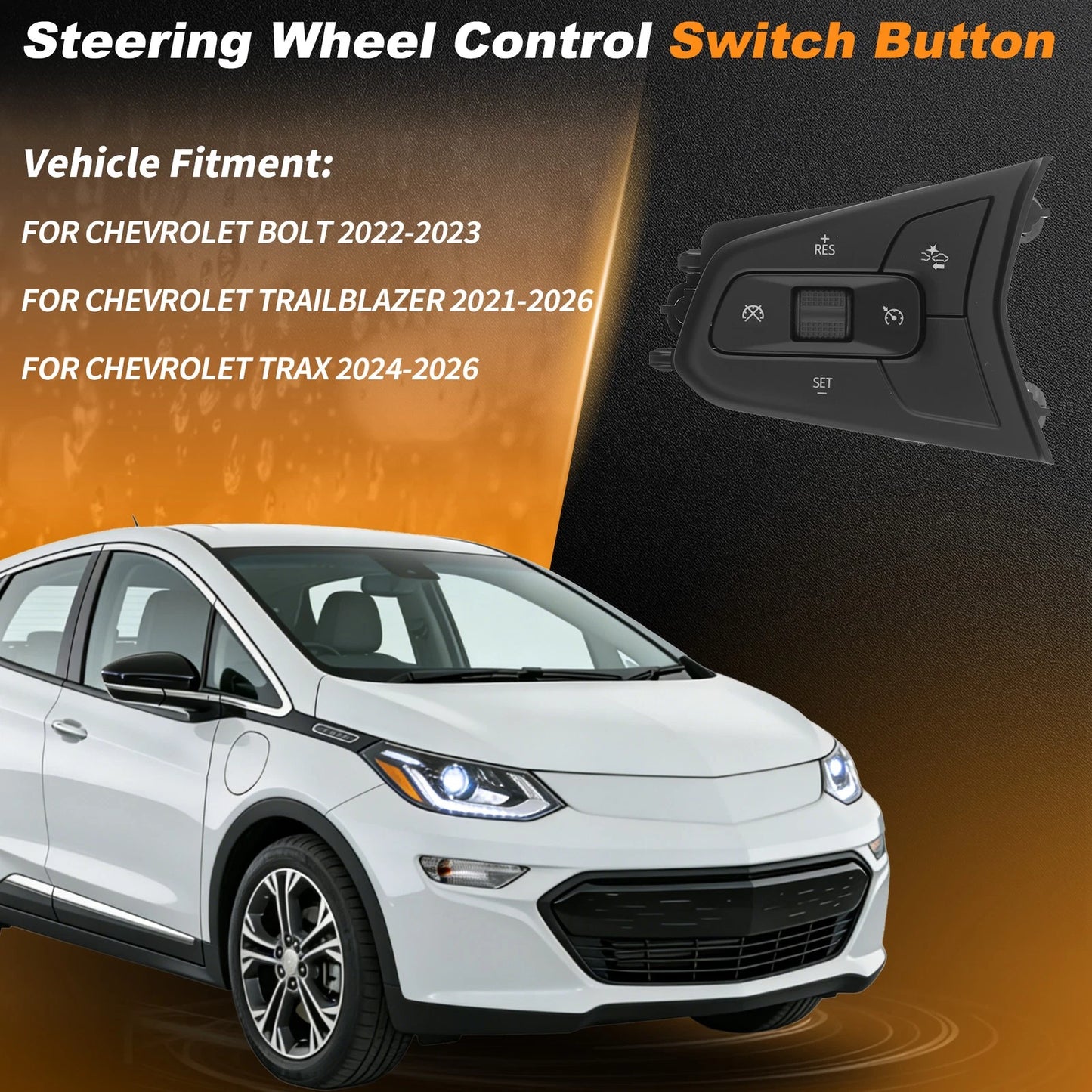 Steering Wheel Button Left for Chevrolet Bolt (2022–2023) No. 13531981