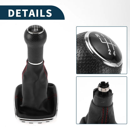 5 Speed Gear Shifter Knob W/ Cover No. 1J0711113EG for VW Bora (1999–2005)