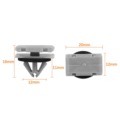 20pcs Plastic Rivet Bumper Fastener Clip for Jeep Cherokee WK2 (2011–2021) 68172491AA