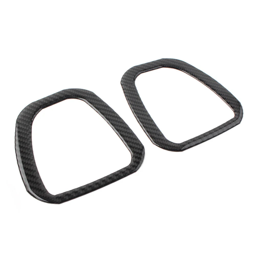Black Rear Seat Adjustment Switch Frame Trim for Jeep Wrangler (2018-2021)