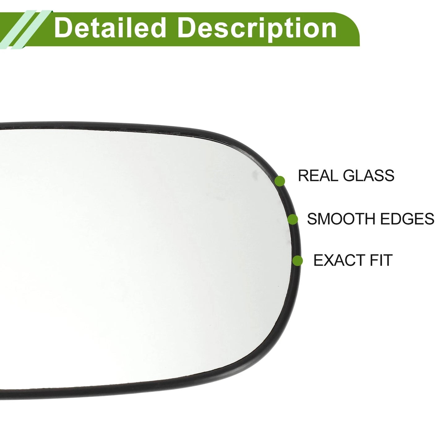 Left Mirror Glass for Hyundai Azera (2006–2008) No. 876113L900/876113L110