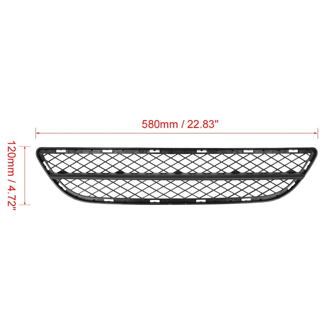 Front Bumper Lower Center Grille Cover for BMW 335xi (2007 - 2008)