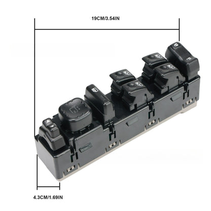 Driver Side Window Switch for Hummer H2 (2005–2007)