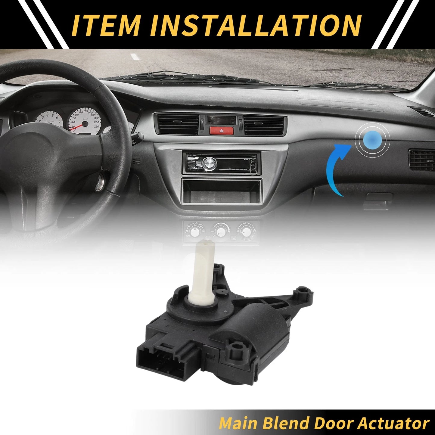 HVAC Heater Blend Door Actuator for Mercedes-Benz Sprinter (2006–2009) No. 0008205808